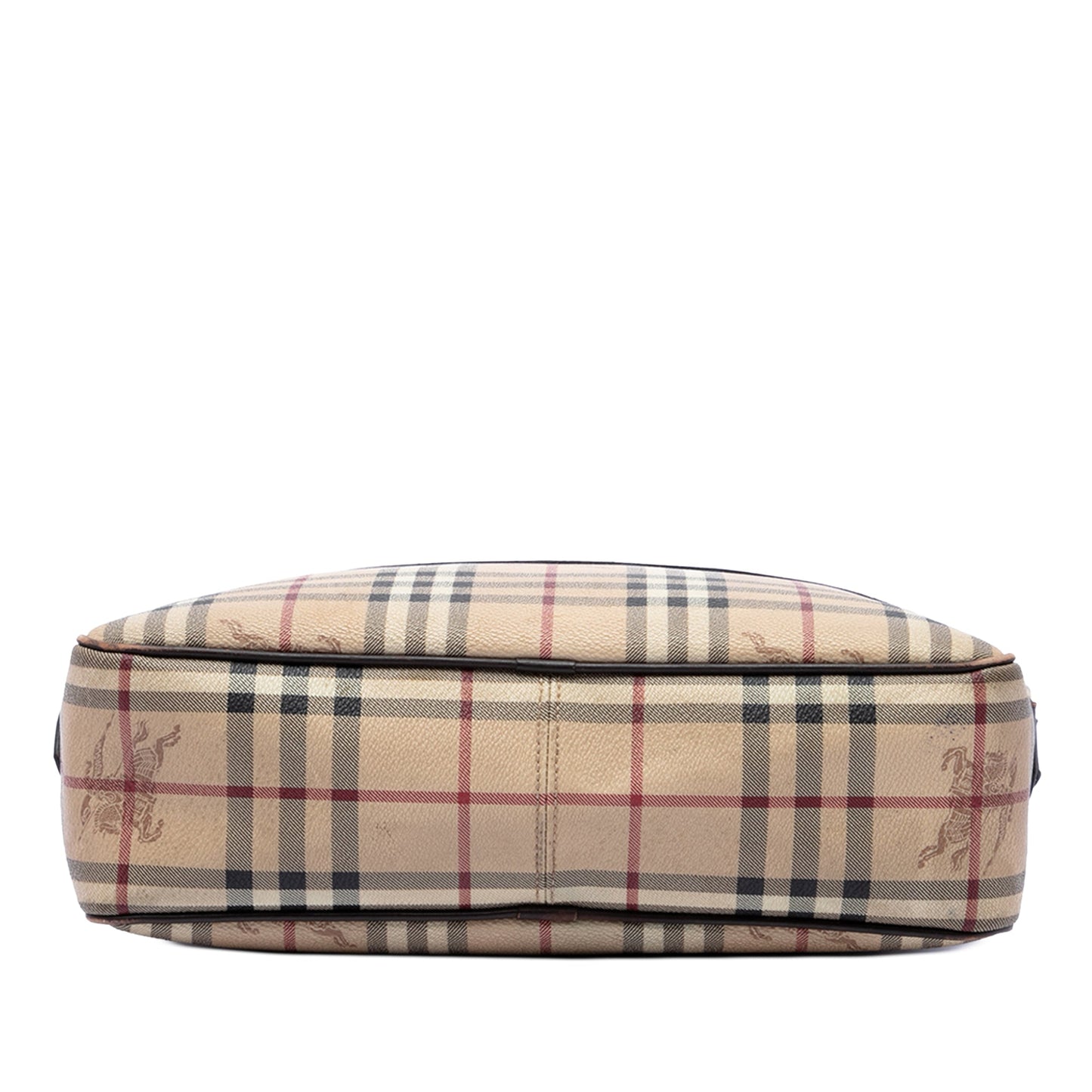 Burberry Haymarket Check Coated Canvas Front Pocket Crossbody