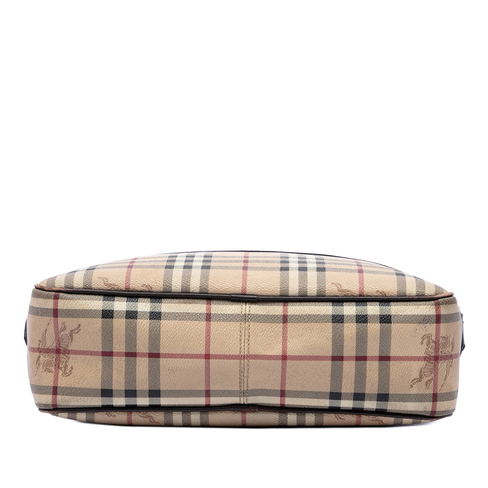 Burberry Haymarket Check Coated Canvas Front Pocket Crossbody