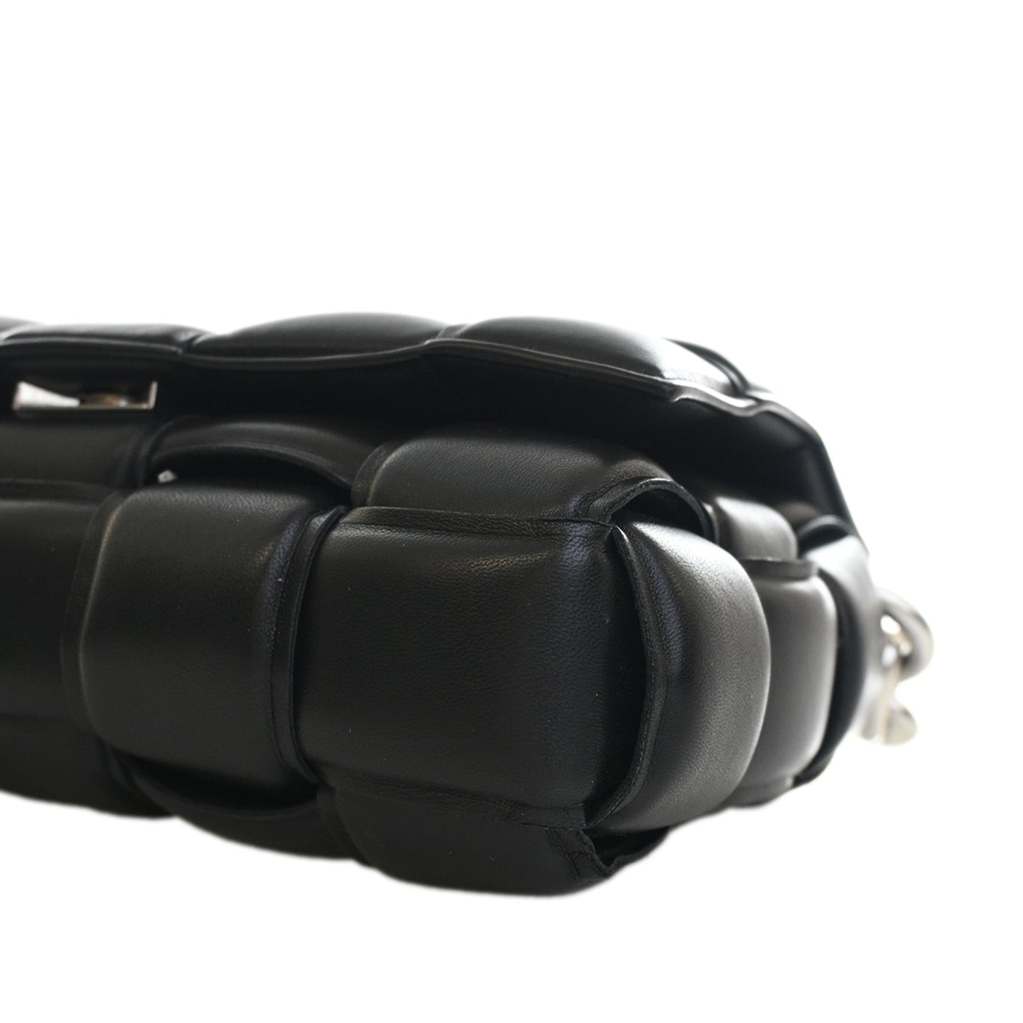 Bottega Veneta Nappa Intrecciato Padded Chain Cassette Satchel