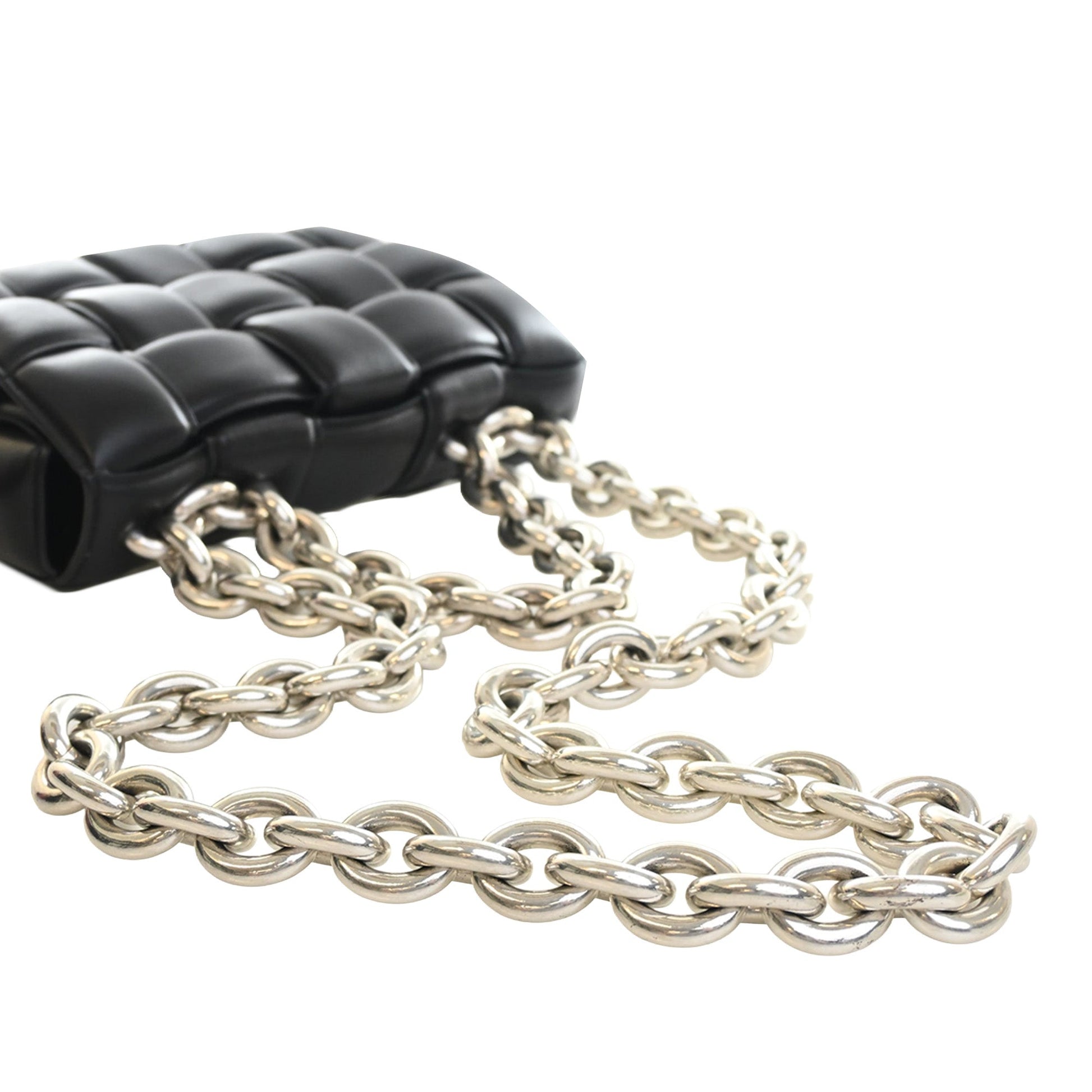 Bottega Veneta Nappa Intrecciato Padded Chain Cassette Satchel