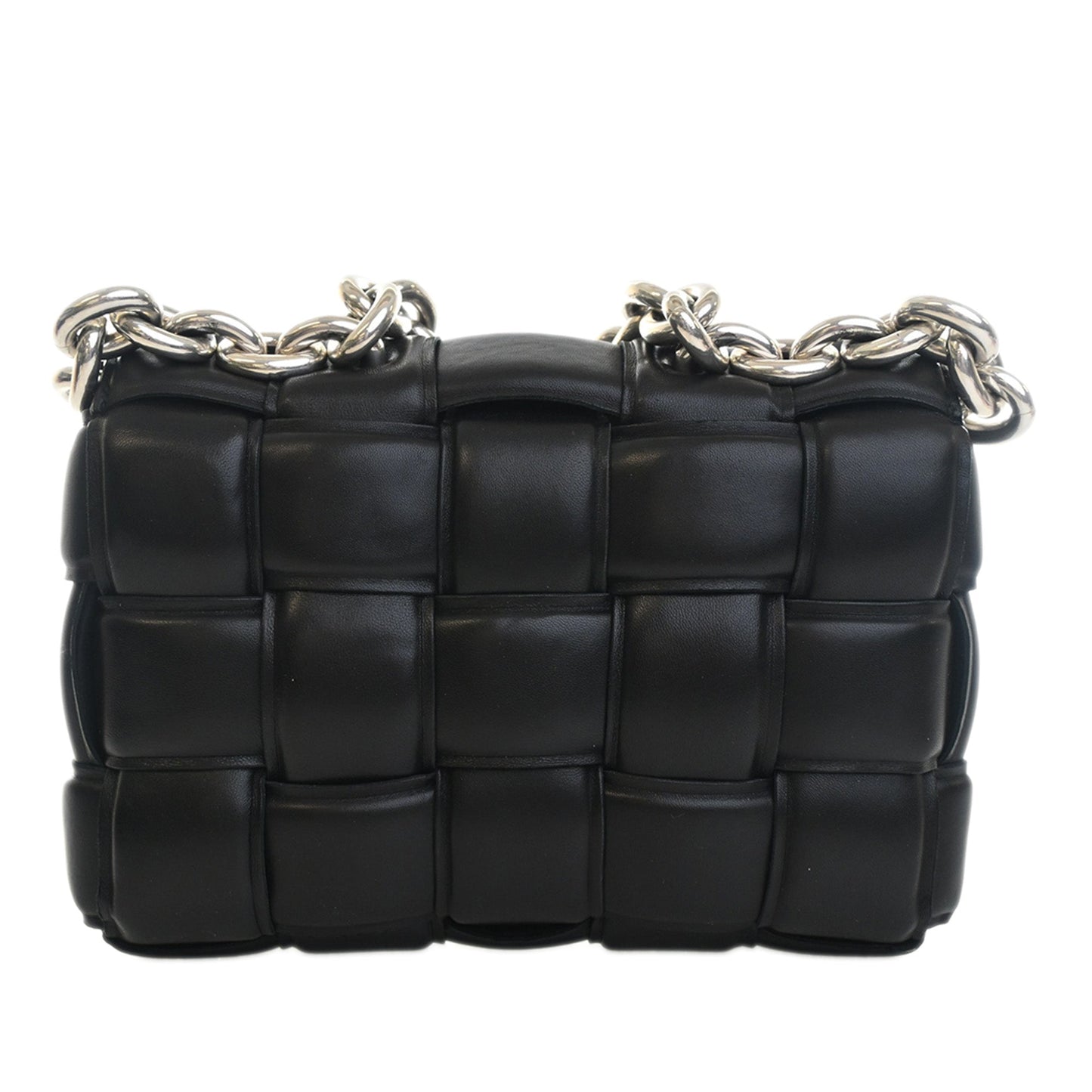 Bottega Veneta Nappa Intrecciato Padded Chain Cassette Satchel
