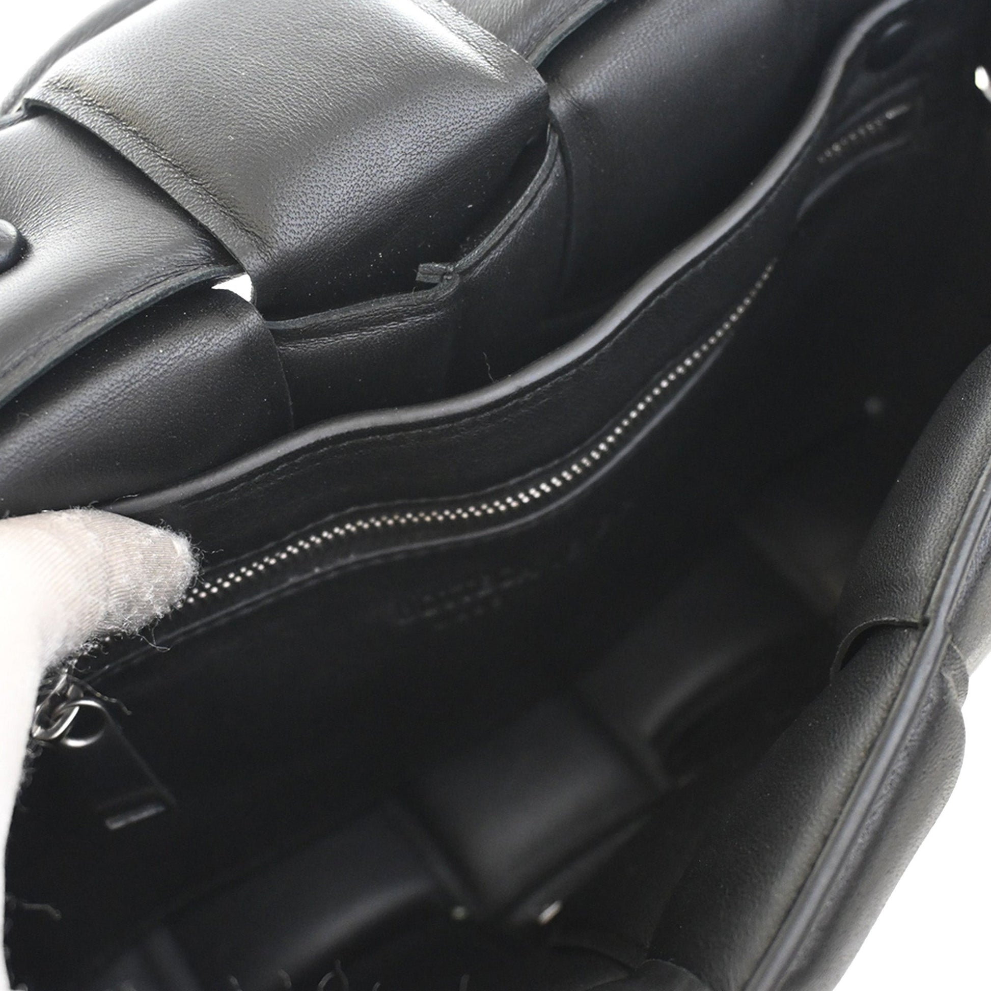 Bottega Veneta Nappa Intrecciato Padded Chain Cassette Satchel