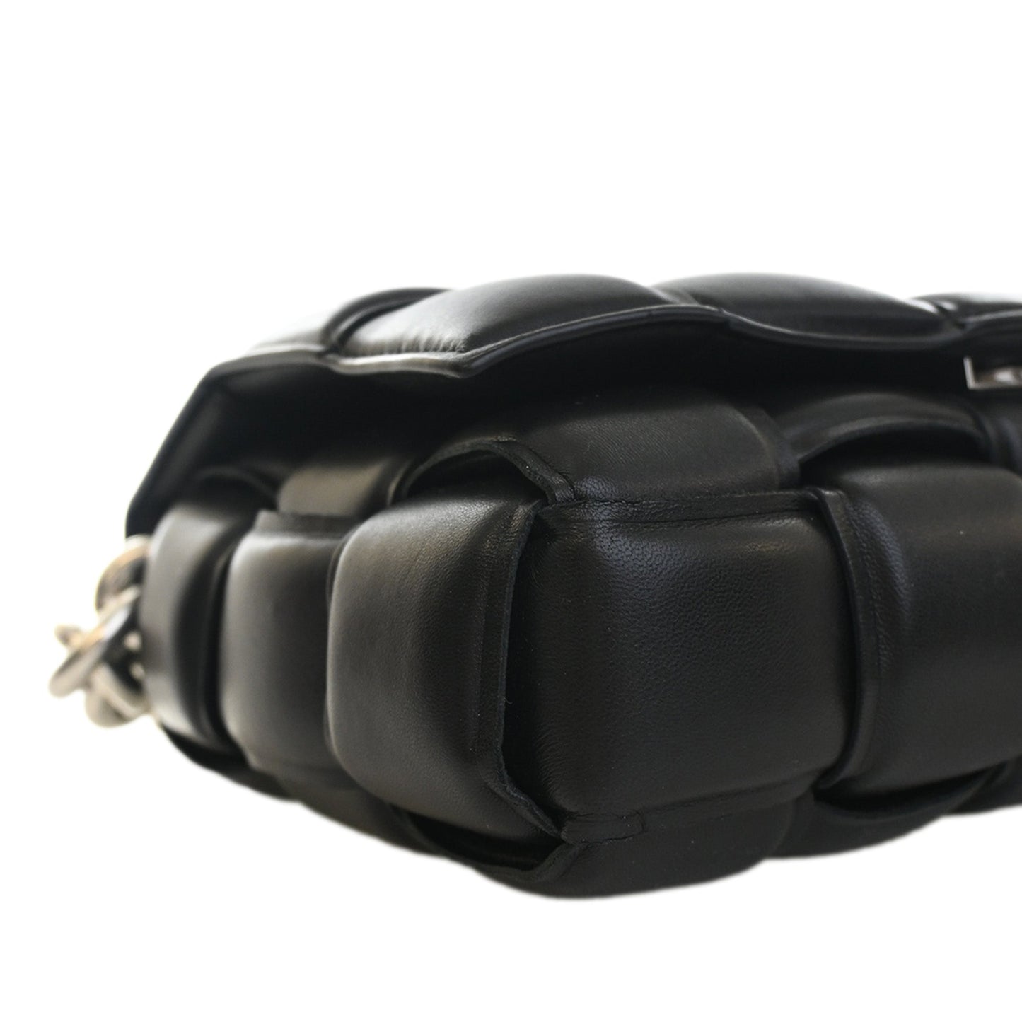 Bottega Veneta Nappa Intrecciato Padded Chain Cassette Satchel