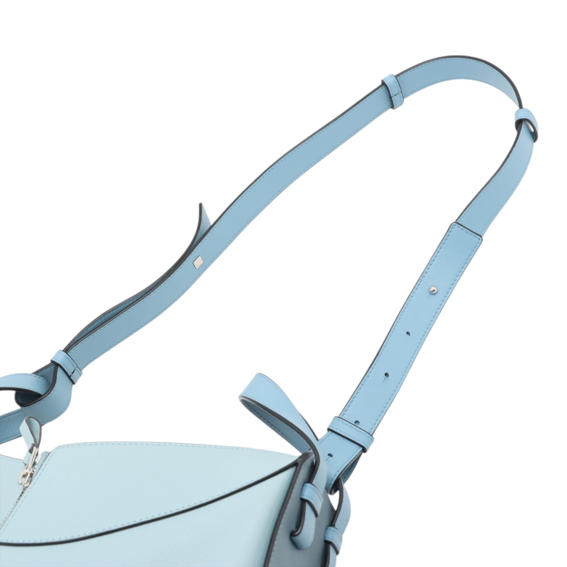 LOEWE Small Bicolor Leather Hammock Satchel