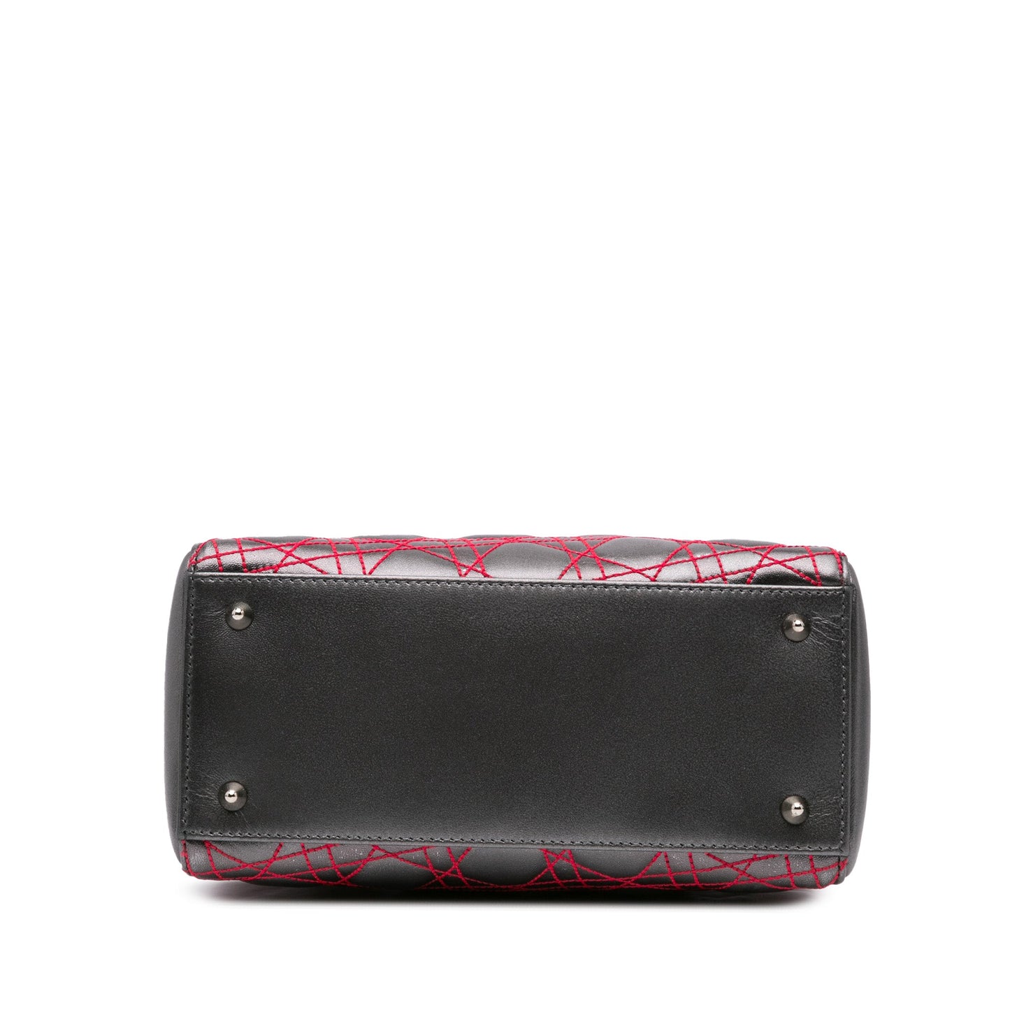 Dior Anselm Reyle Medium Metallic Lambskin Cannage Lady Dior