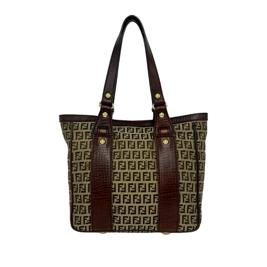 Fendi Zucchino Canvas Tote