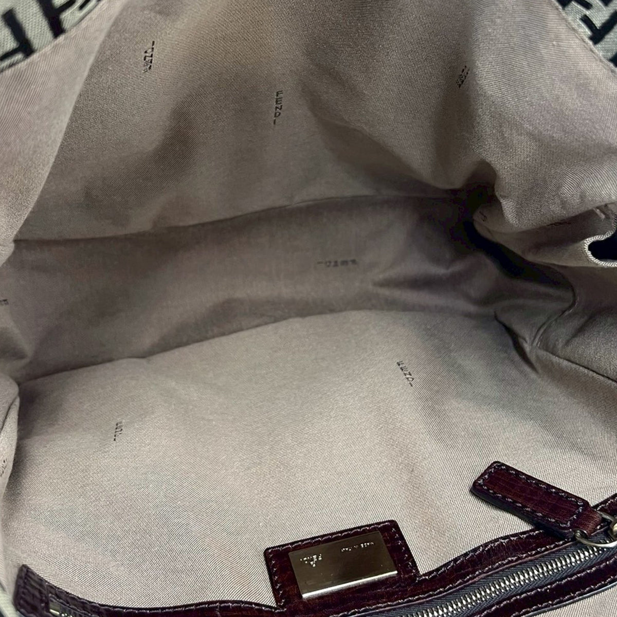 Fendi Zucchino Canvas Tote
