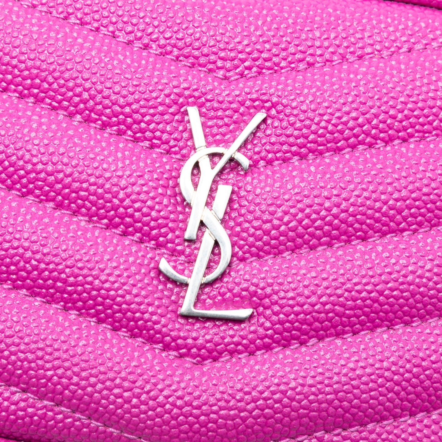 Saint Laurent Baby Matelasse Grain De Poudre Monogram Lou Camera Bag