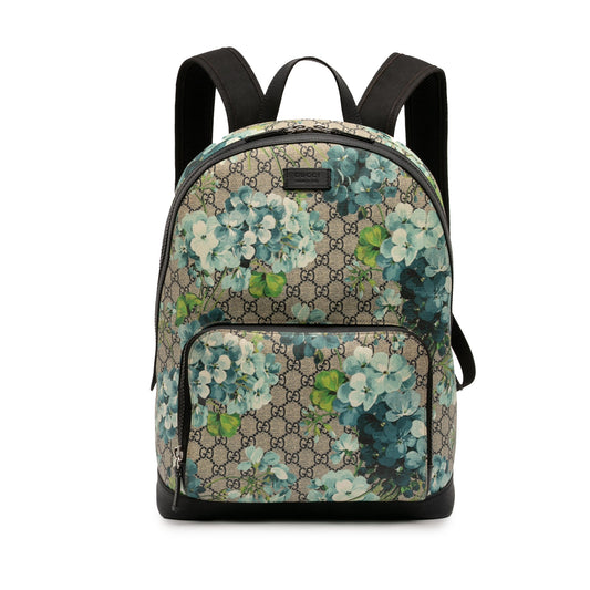 Gucci Medium GG Supreme Blooms Eden Backpack