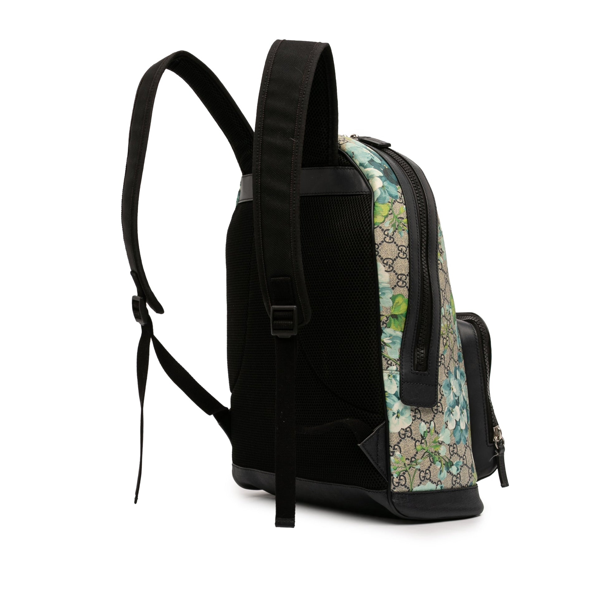 Gucci Medium GG Supreme Blooms Eden Backpack