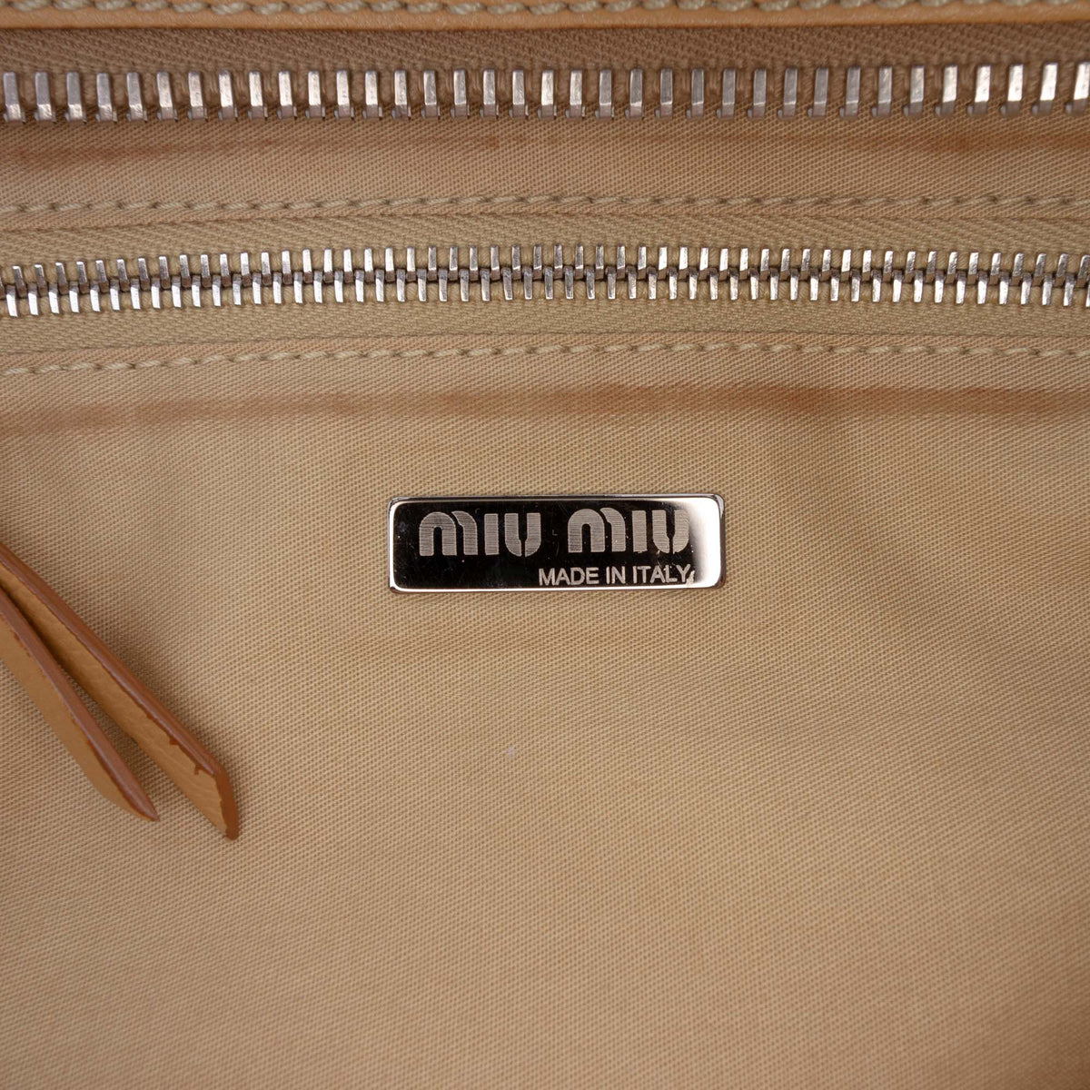 Miu Miu Leather Shoulder Bag