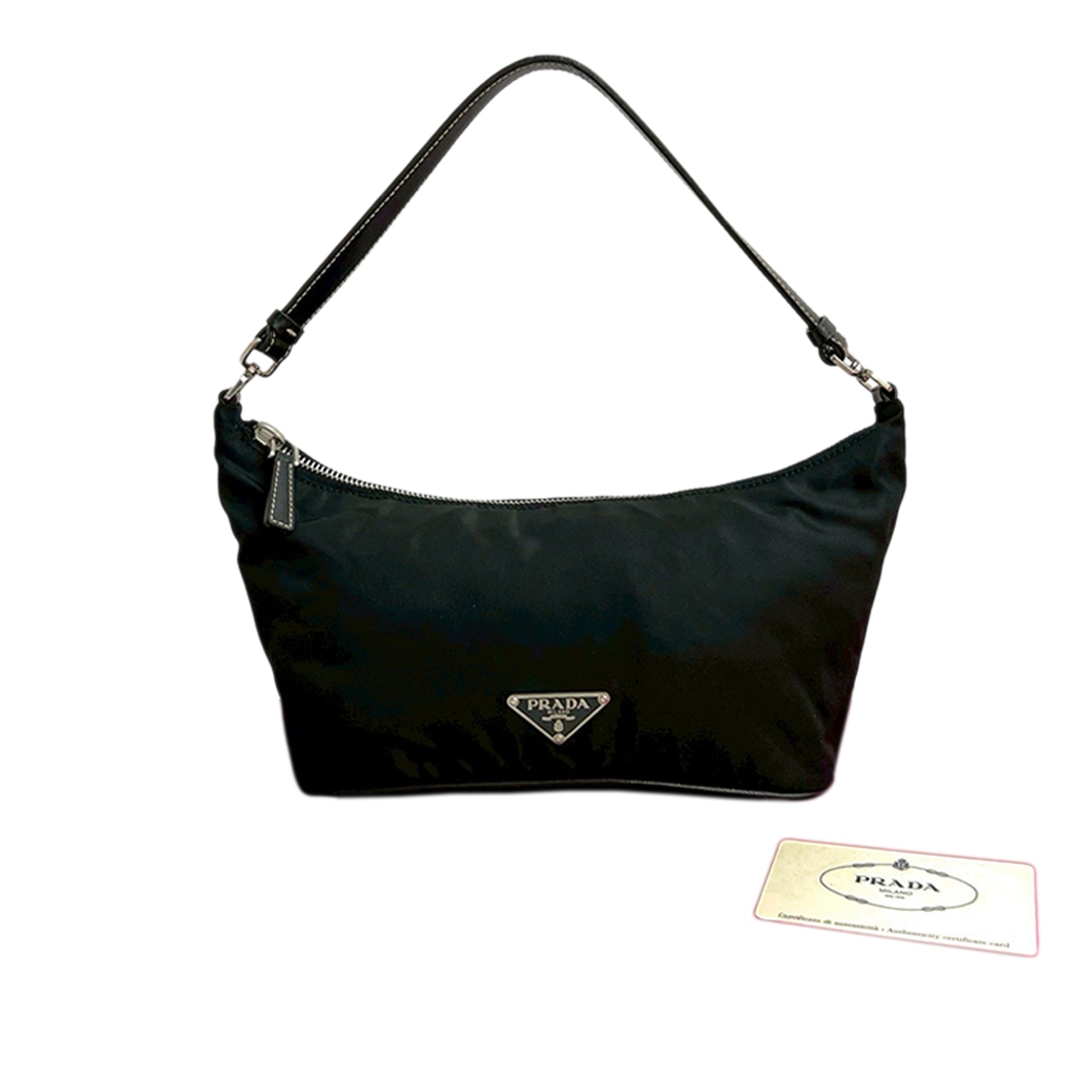 Prada Tessuto Sirio Shoulder Bag