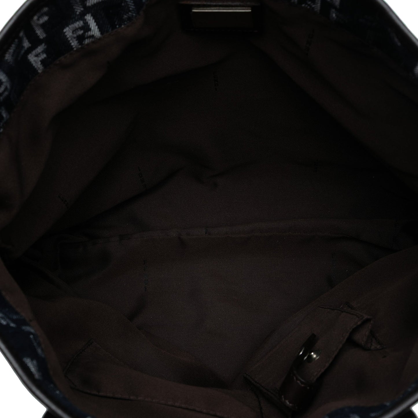Fendi Zucchino Denim Tote