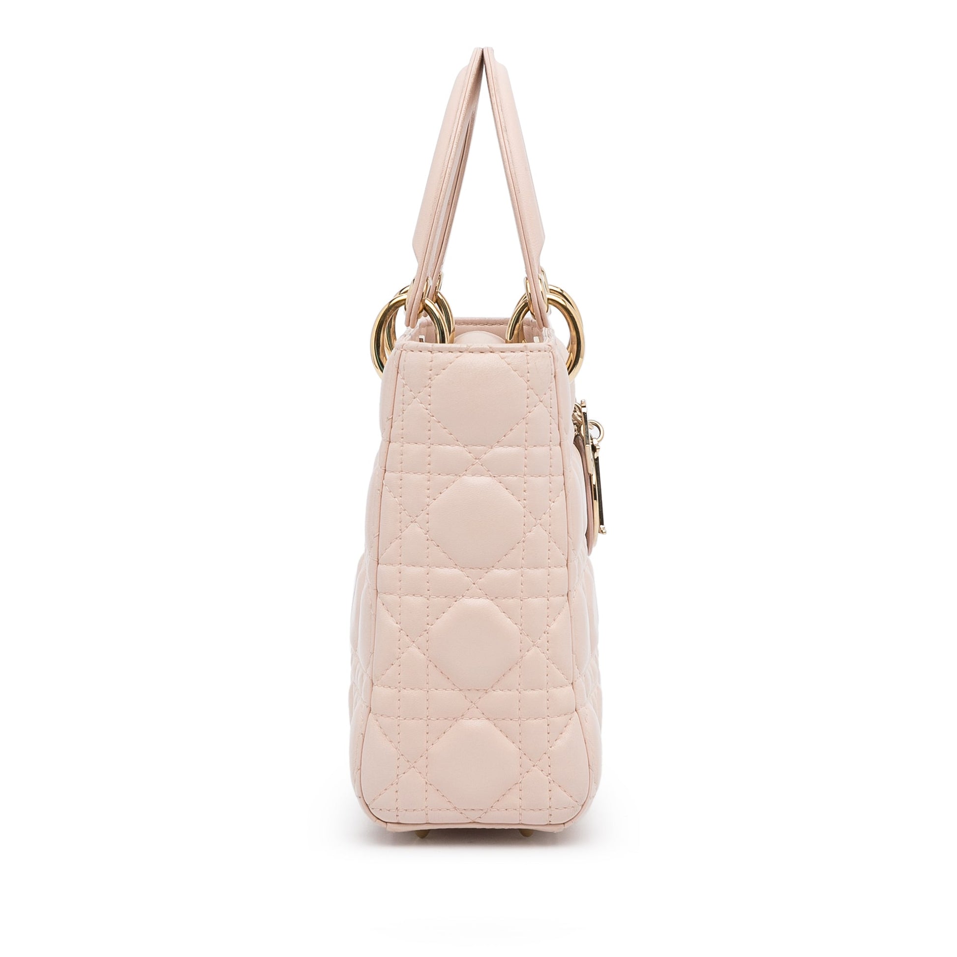 Dior Small Lambskin Cannage My ABCDior Lady Dior