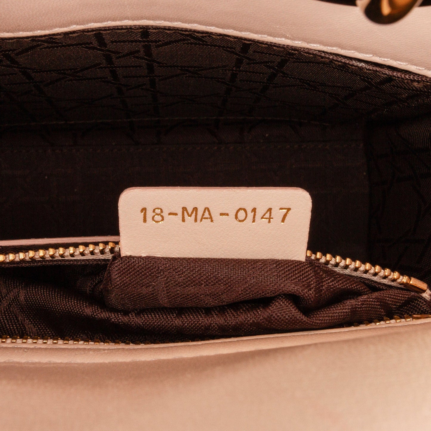 Dior Small Lambskin Cannage My ABCDior Lady Dior