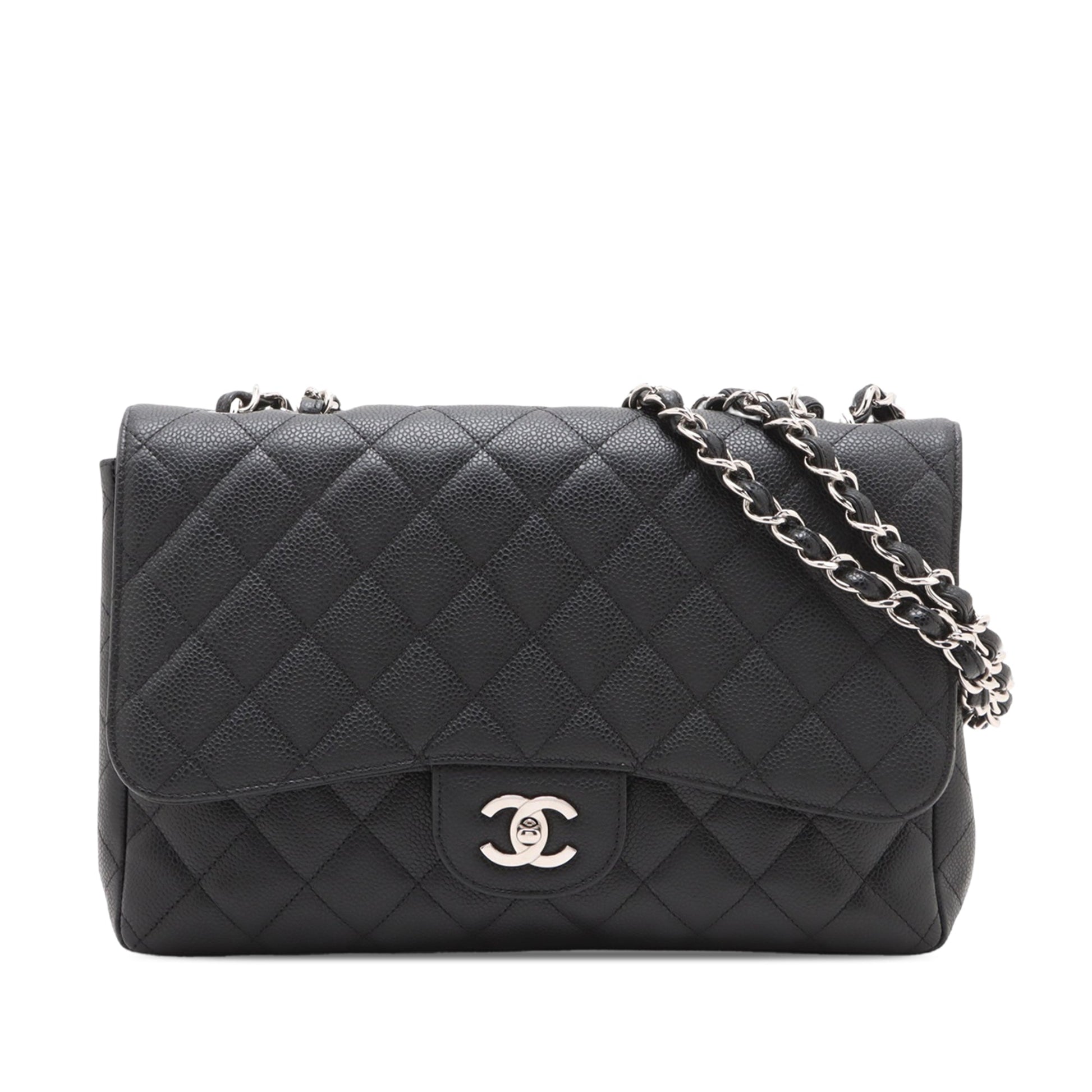 Chanel Jumbo Classic Caviar Double Flap