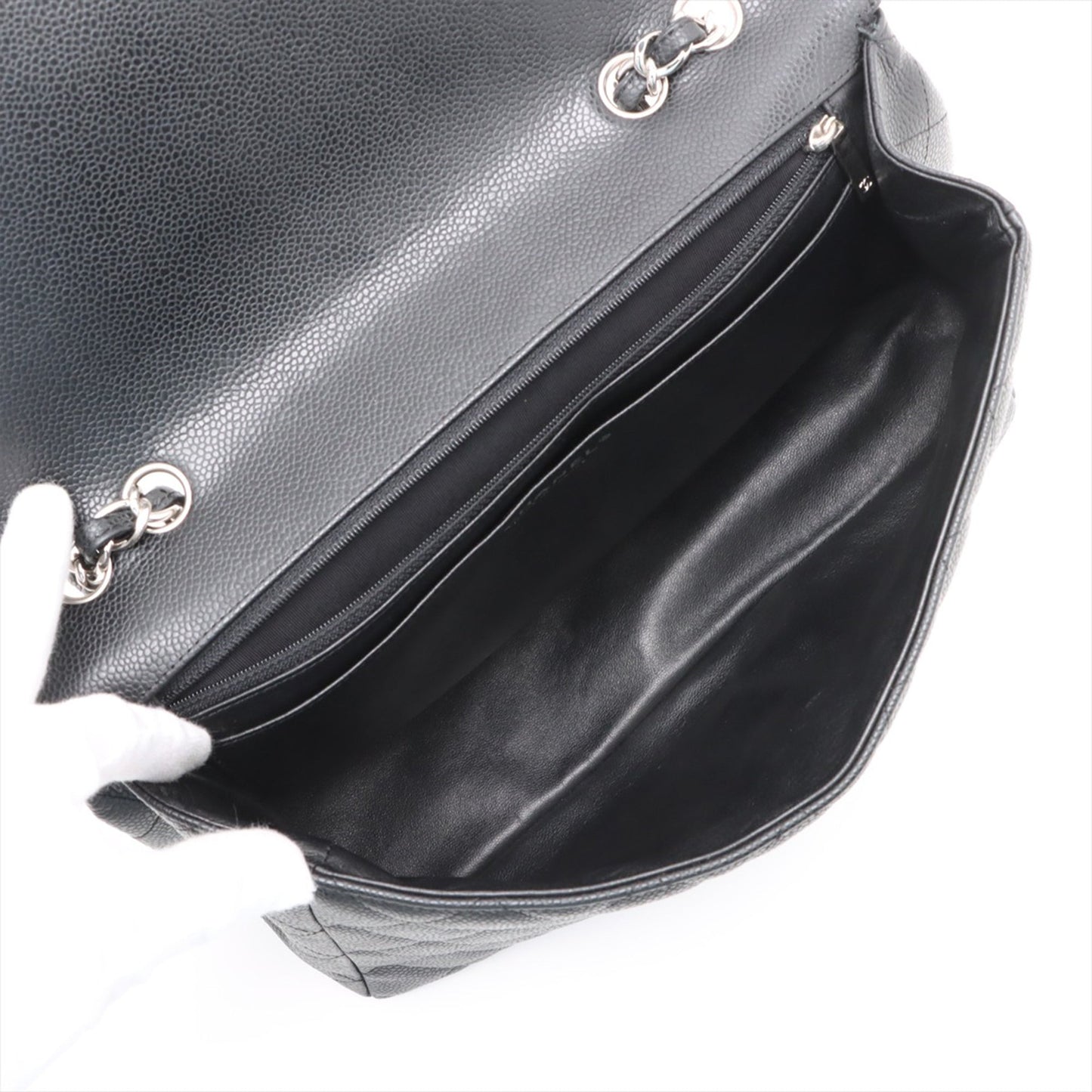 Chanel Jumbo Classic Caviar Double Flap