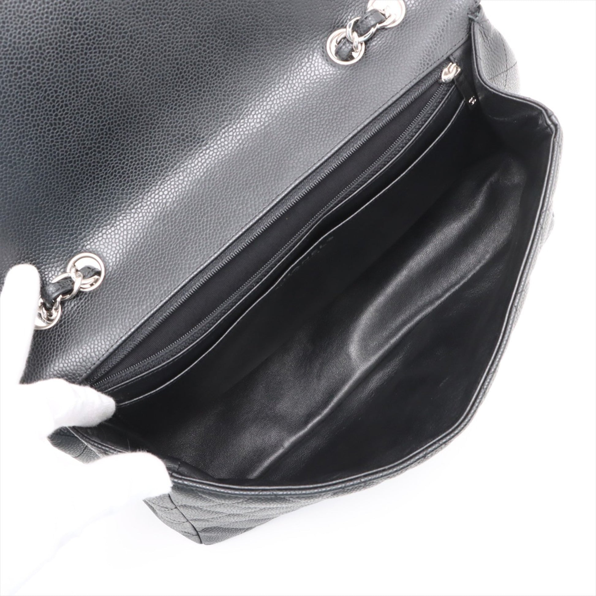 Chanel Jumbo Classic Caviar Double Flap