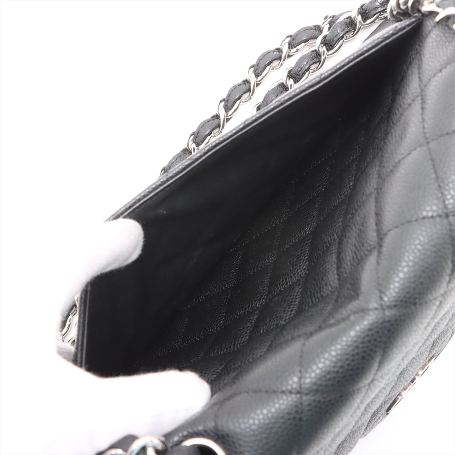 Chanel Jumbo Classic Caviar Double Flap