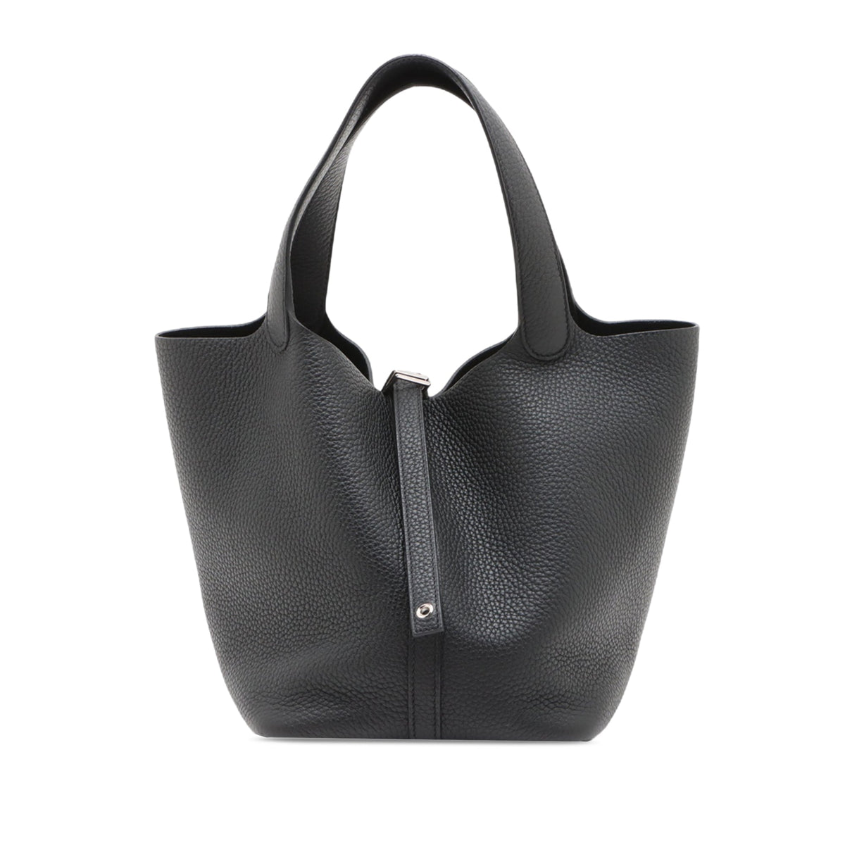 Hermès Clemence Picotin Lock 22 — Black