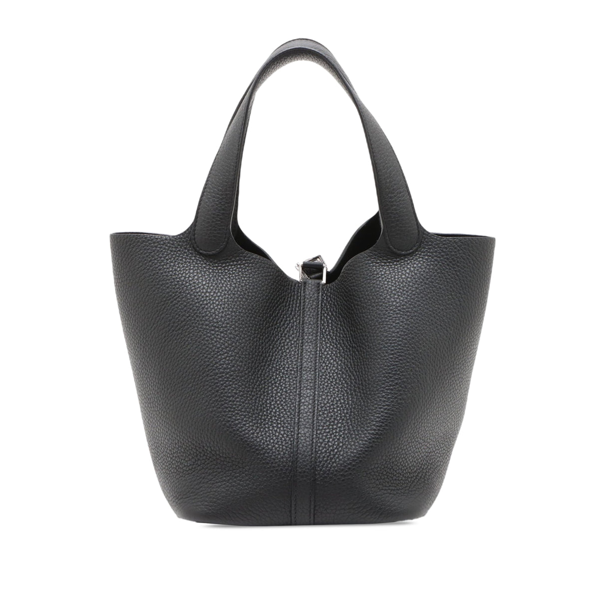 Hermès Clemence Picotin Lock 22 — Black