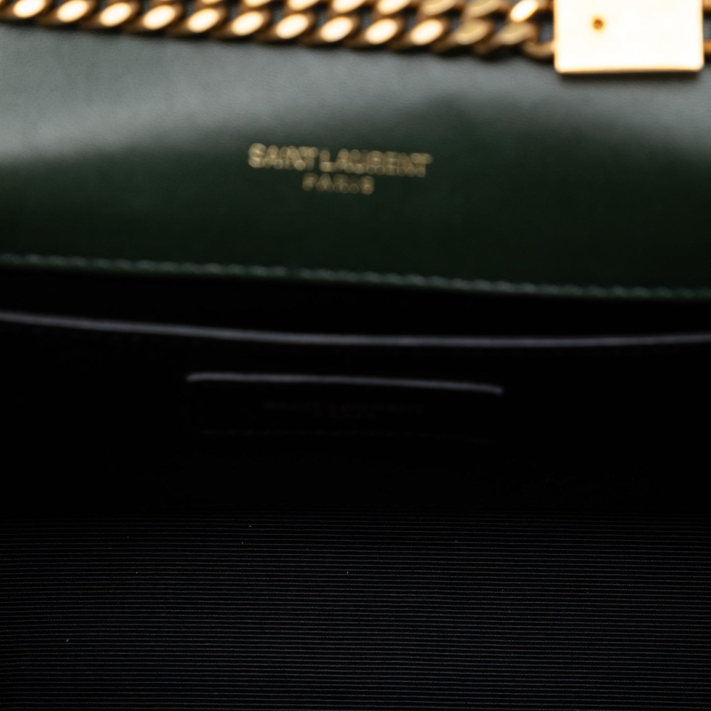 Saint Laurent Small Velvet Monogram Kate Tassel Crossbody