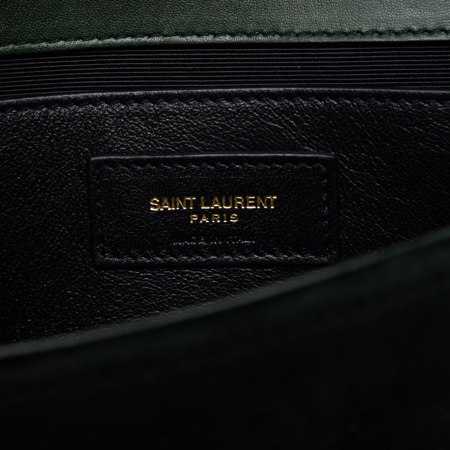 Saint Laurent Small Velvet Monogram Kate Tassel Crossbody