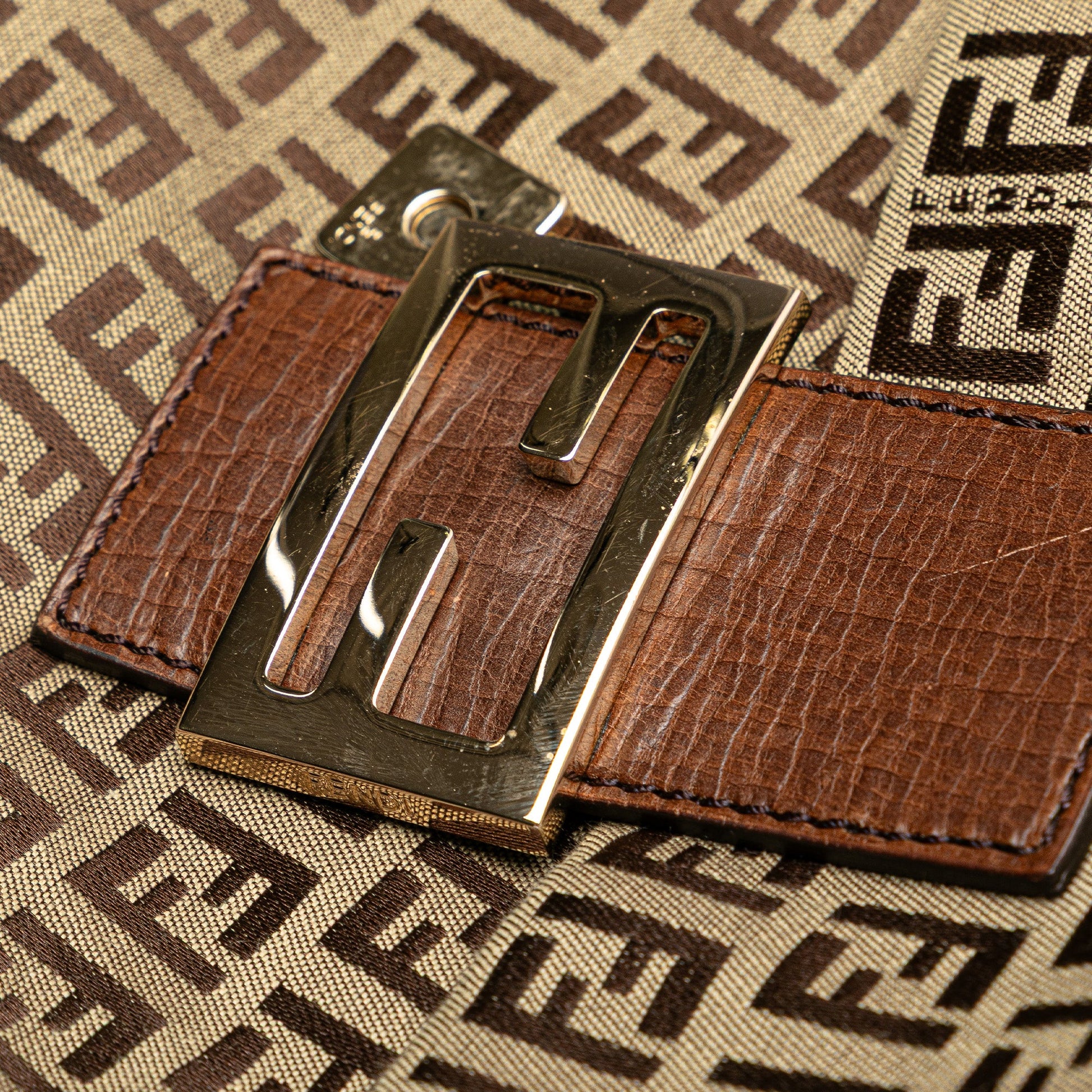 Fendi Zucchino Canvas Crossbody