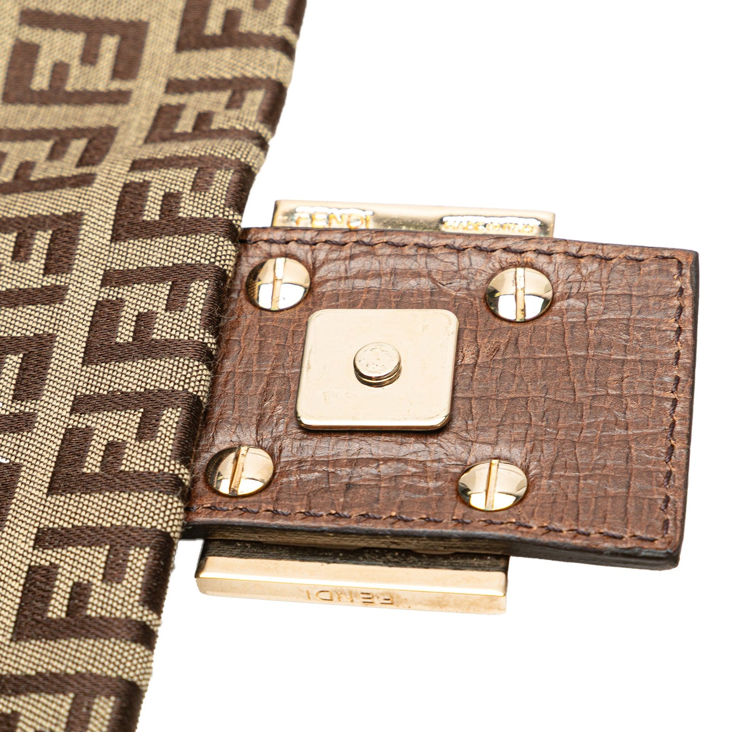 Fendi Zucchino Canvas Crossbody