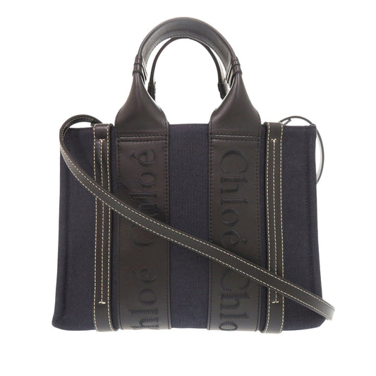 Chloé Small Canvas Woody Tote