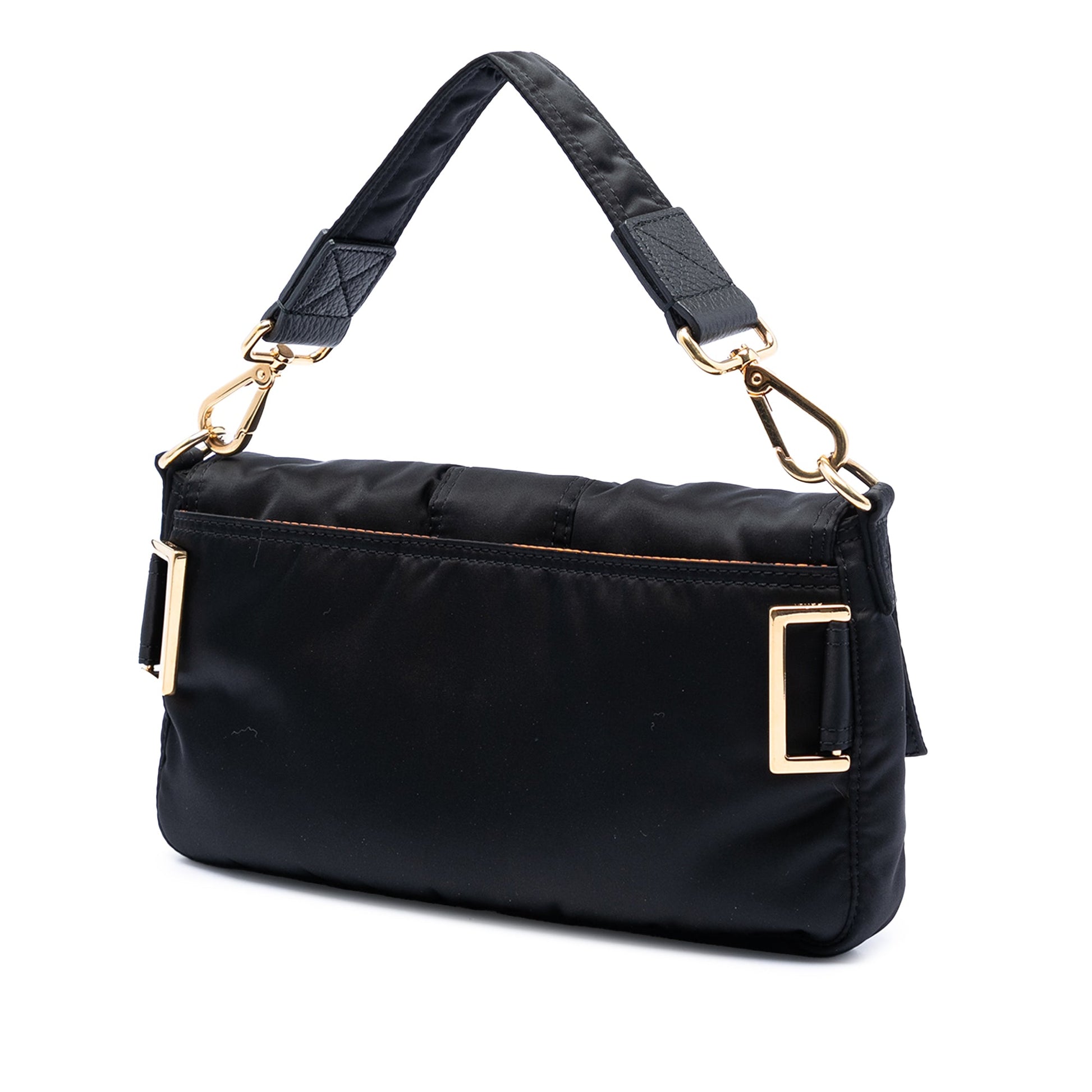 Fendi Porter Yoshida Nylon Convertible Baguette Satchel