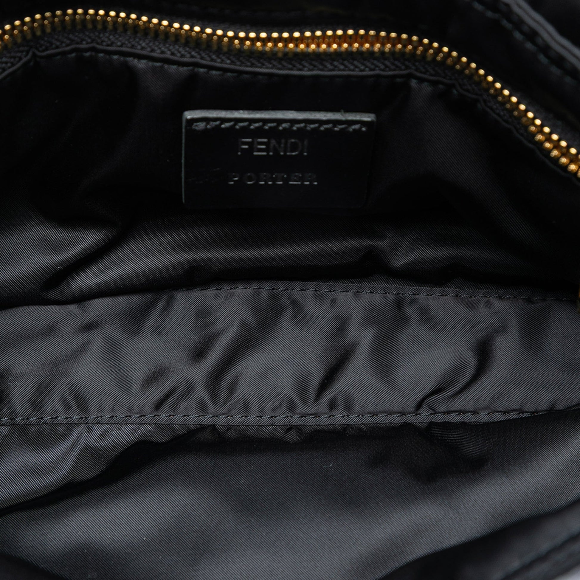 Fendi Porter Yoshida Nylon Convertible Baguette Satchel