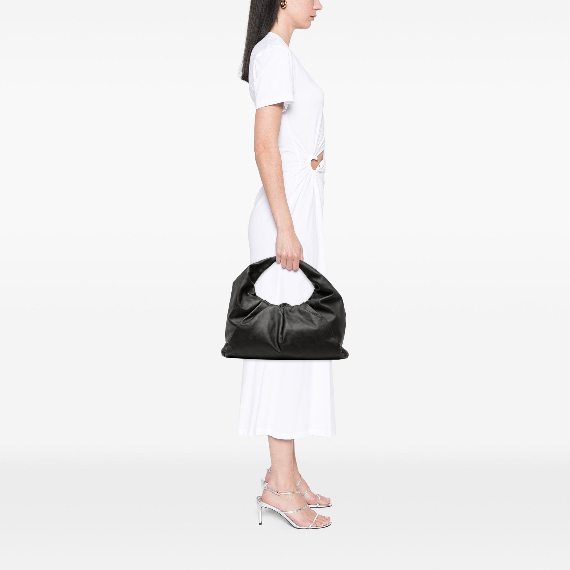 Bottega Veneta Lambskin The Shoulder Pouch
