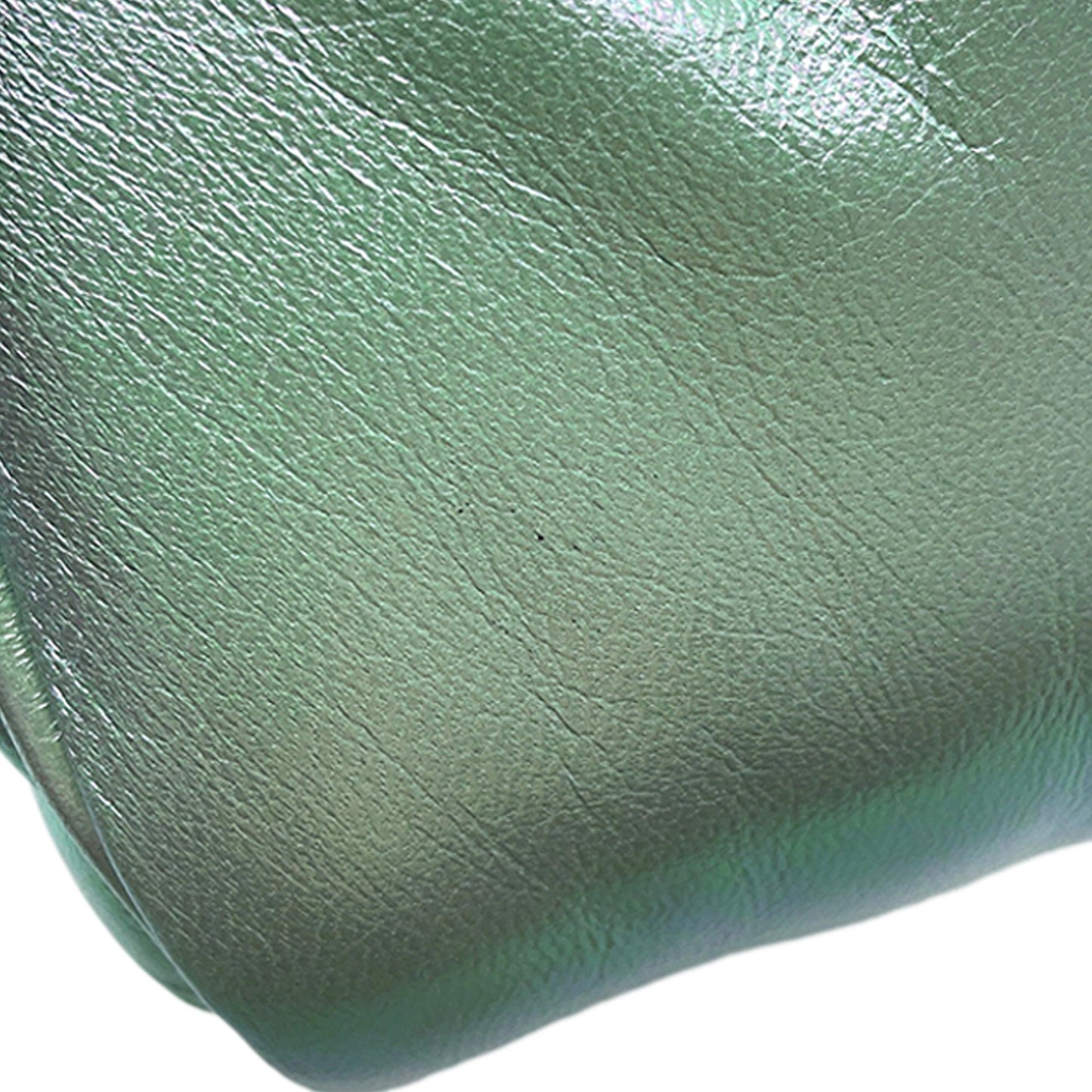 Gucci Mini GG Marmont Matelasse Iridescent Calfskin Flap Crossbody