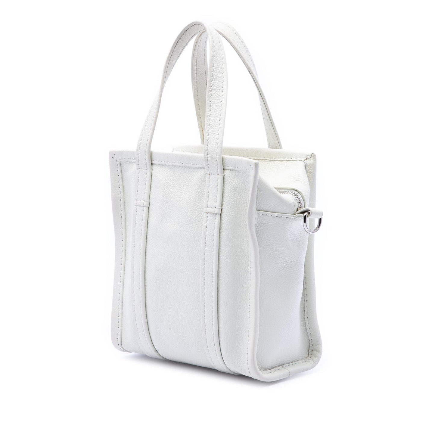 Balenciaga Lambskin Bazar Shopper Satchel XXS