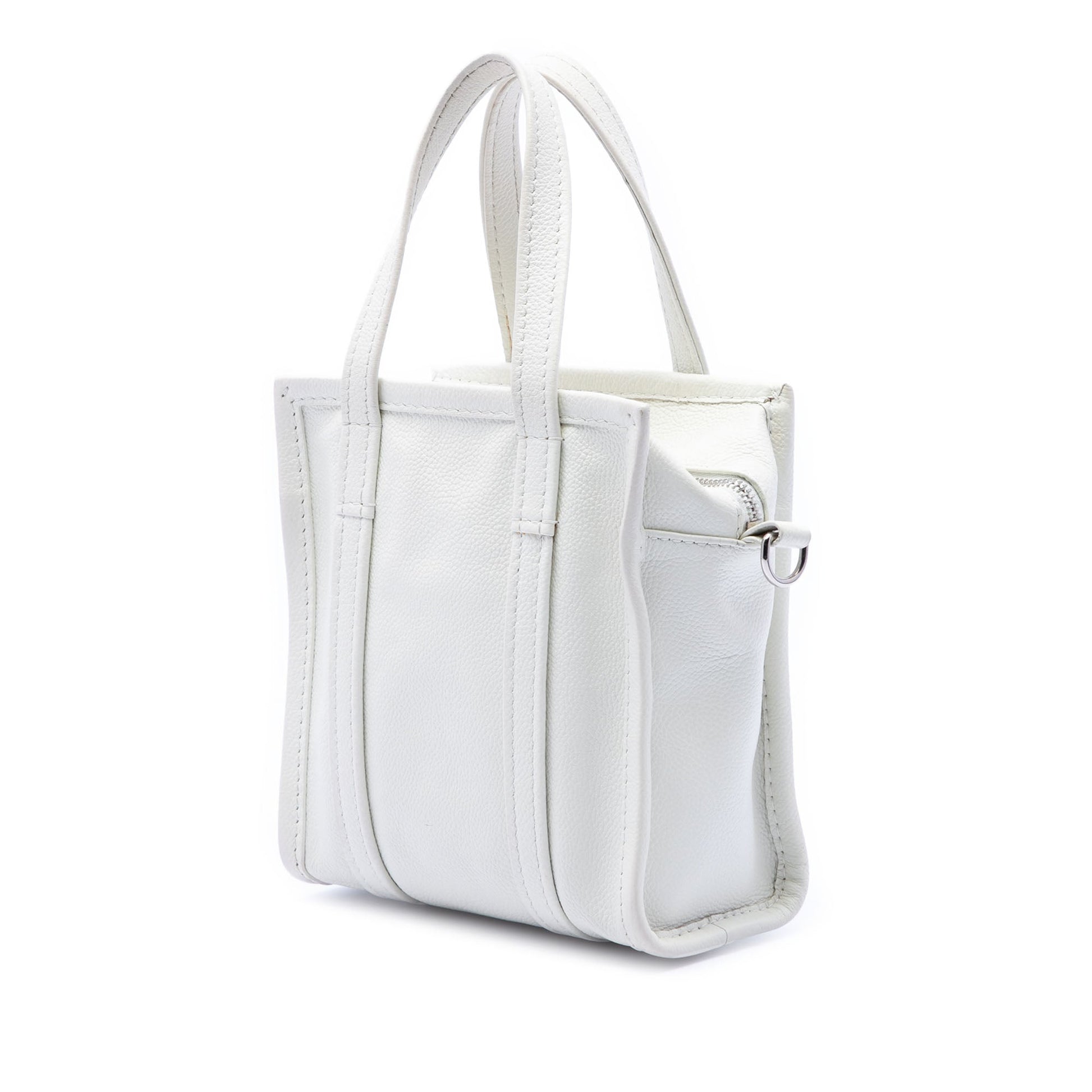 Balenciaga Lambskin Bazar Shopper Satchel XXS