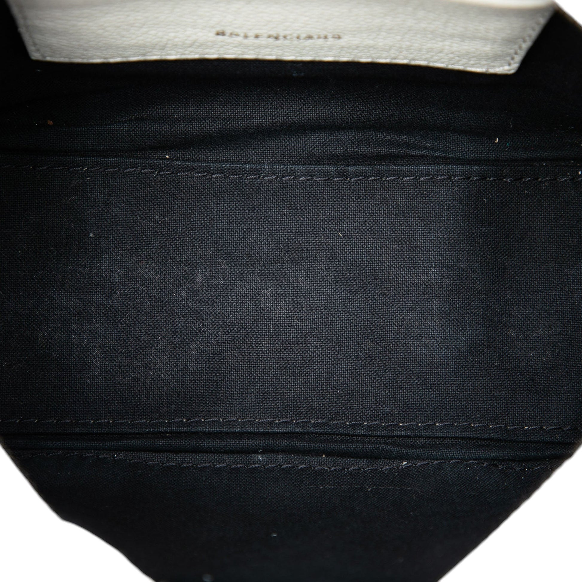 Balenciaga Lambskin Bazar Shopper Satchel XXS