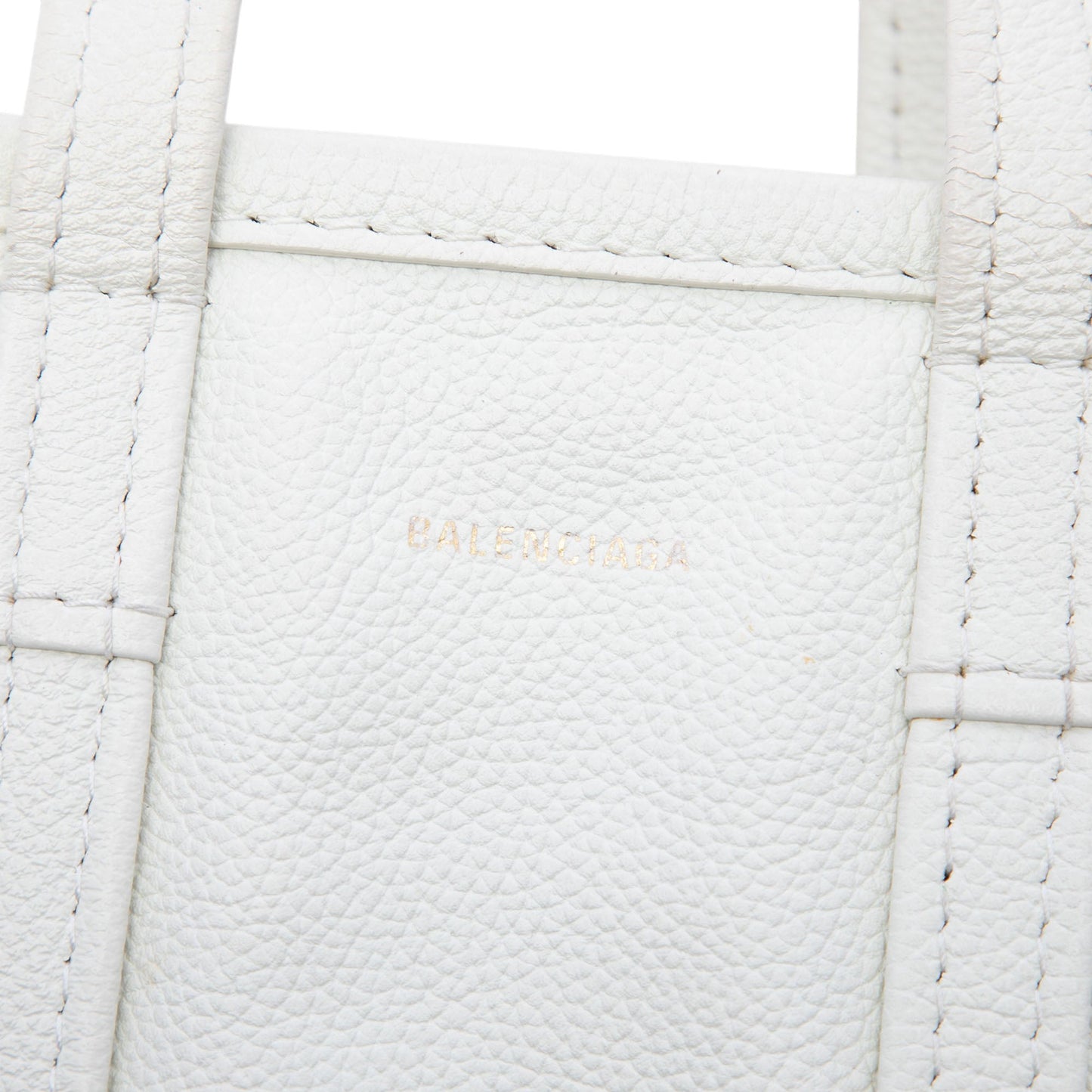 Balenciaga Lambskin Bazar Shopper Satchel XXS
