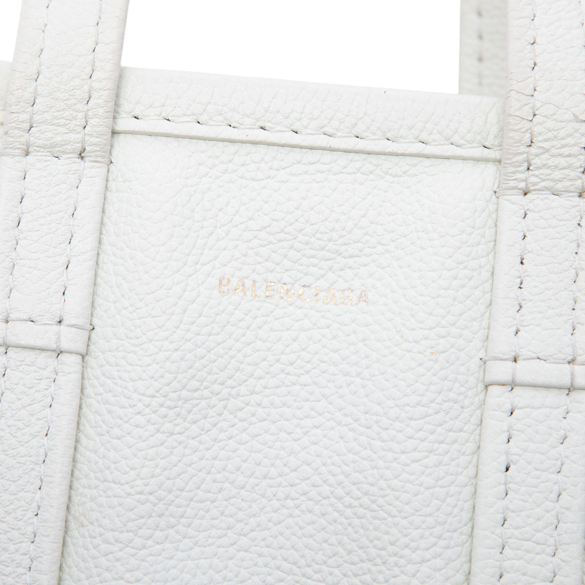 Balenciaga Lambskin Bazar Shopper Satchel XXS