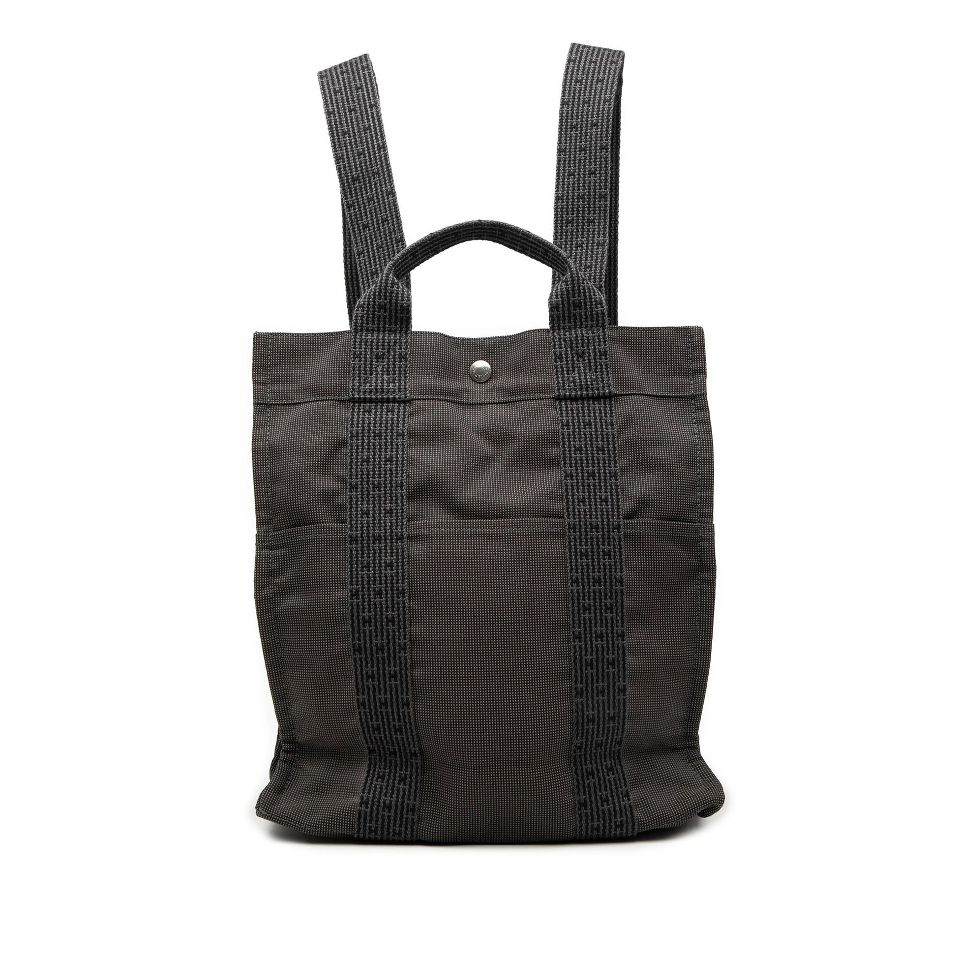 Hermès Canvas Herline Backpack MM
