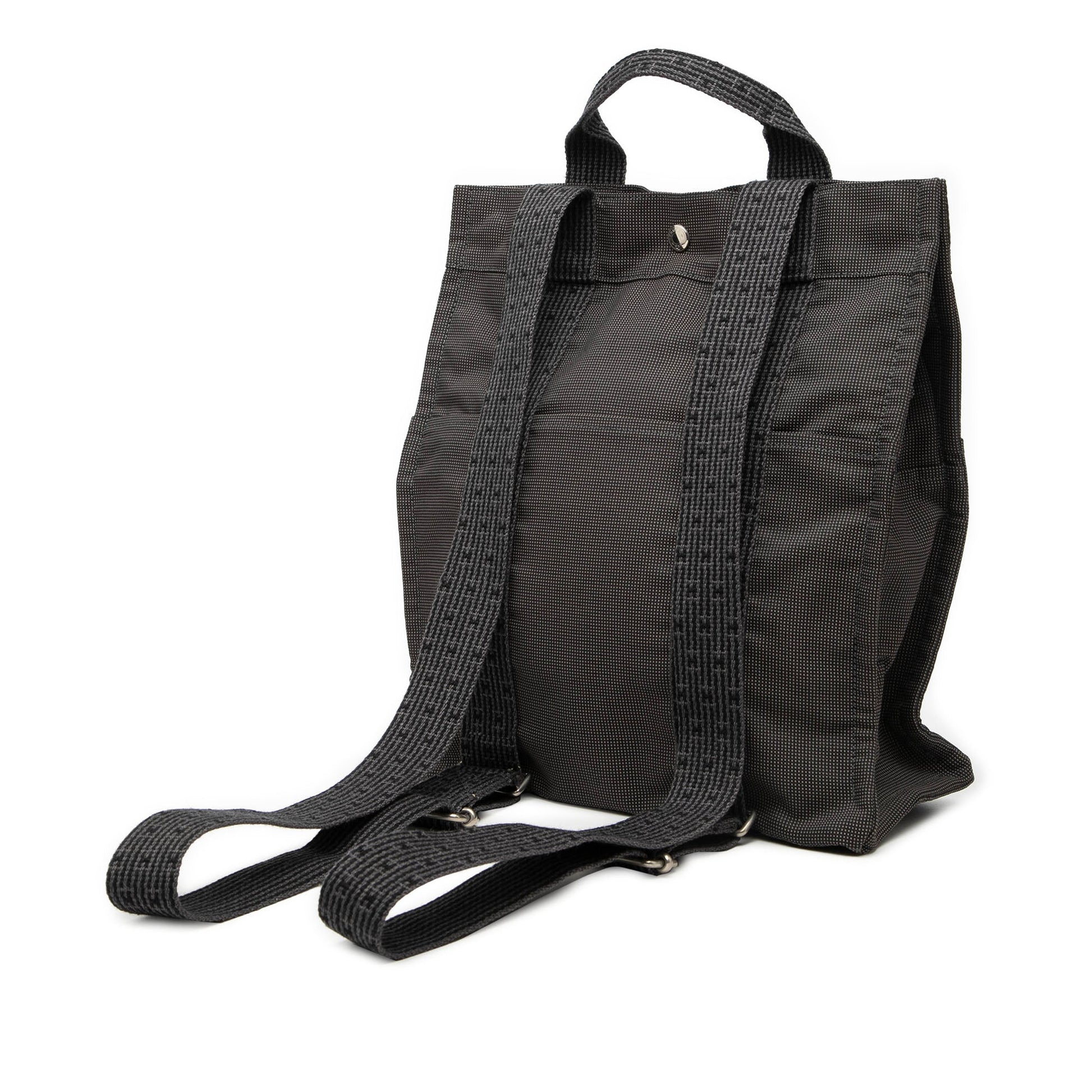 Hermès Canvas Herline Backpack MM