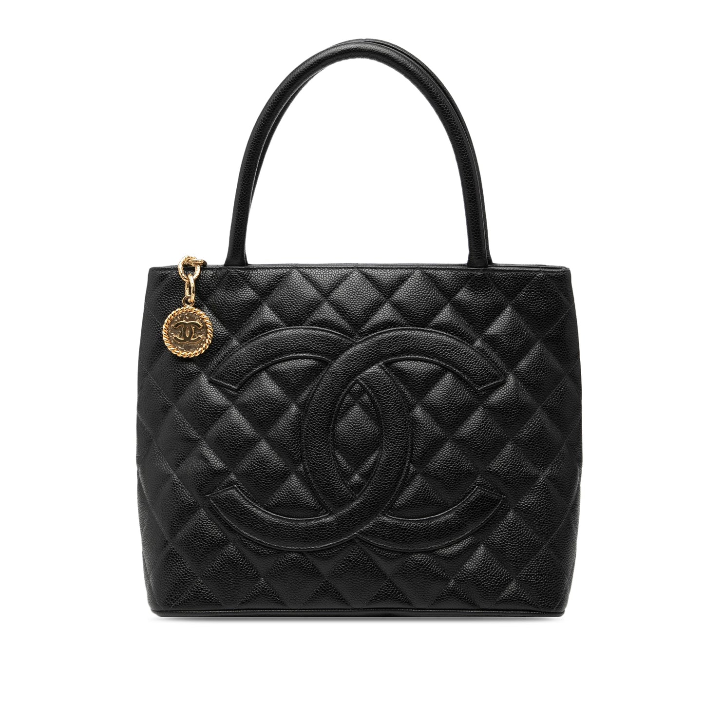 Chanel Caviar Medallion Tote