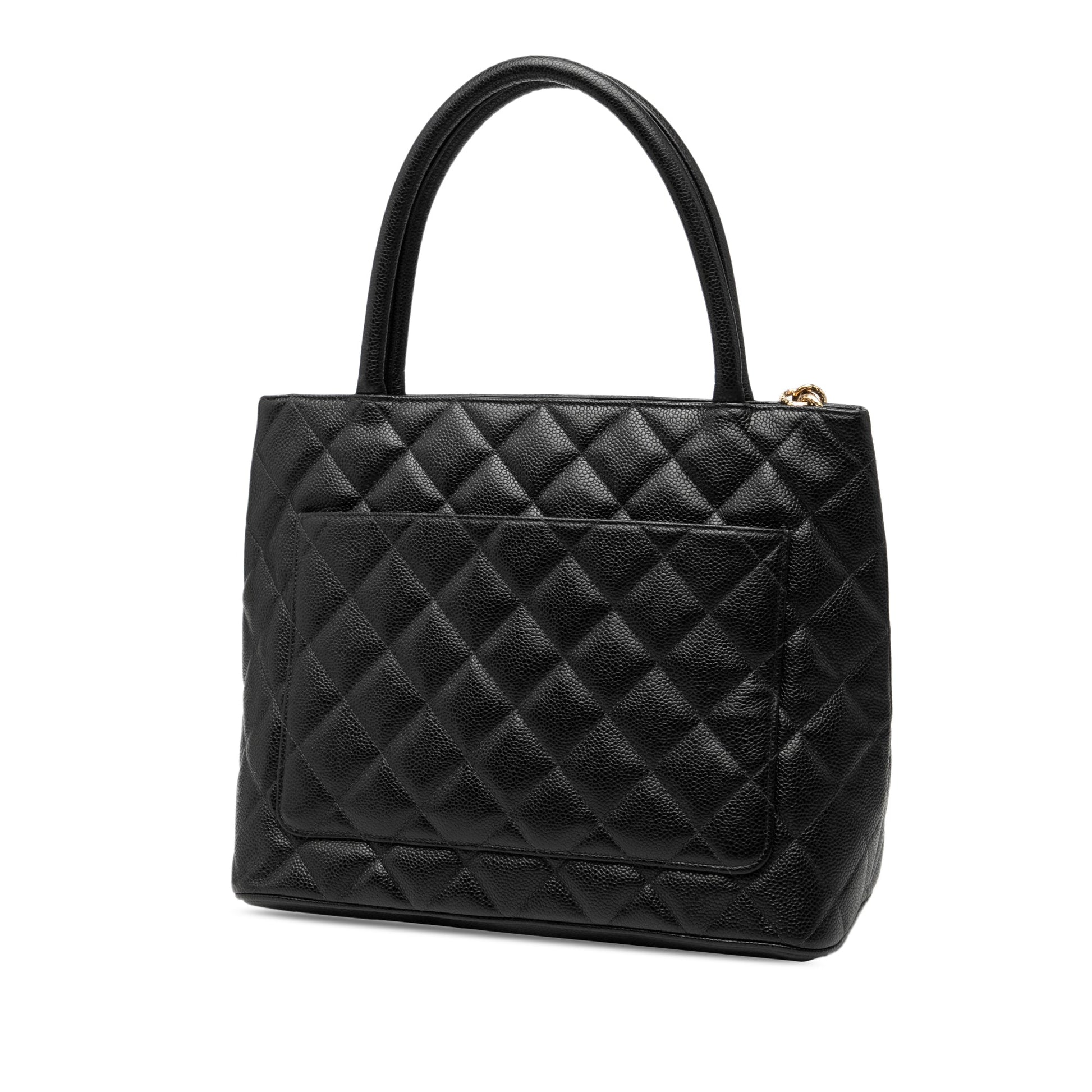 Chanel Caviar Medallion Tote