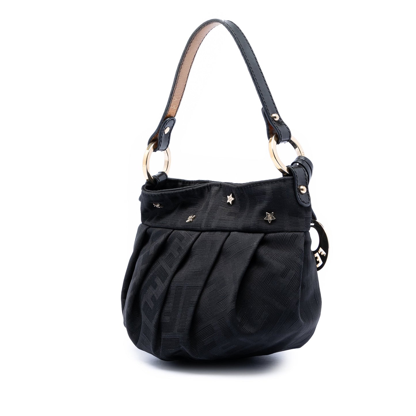 Mini Zucca Canvas Star Studded Chef Shoulder Bag