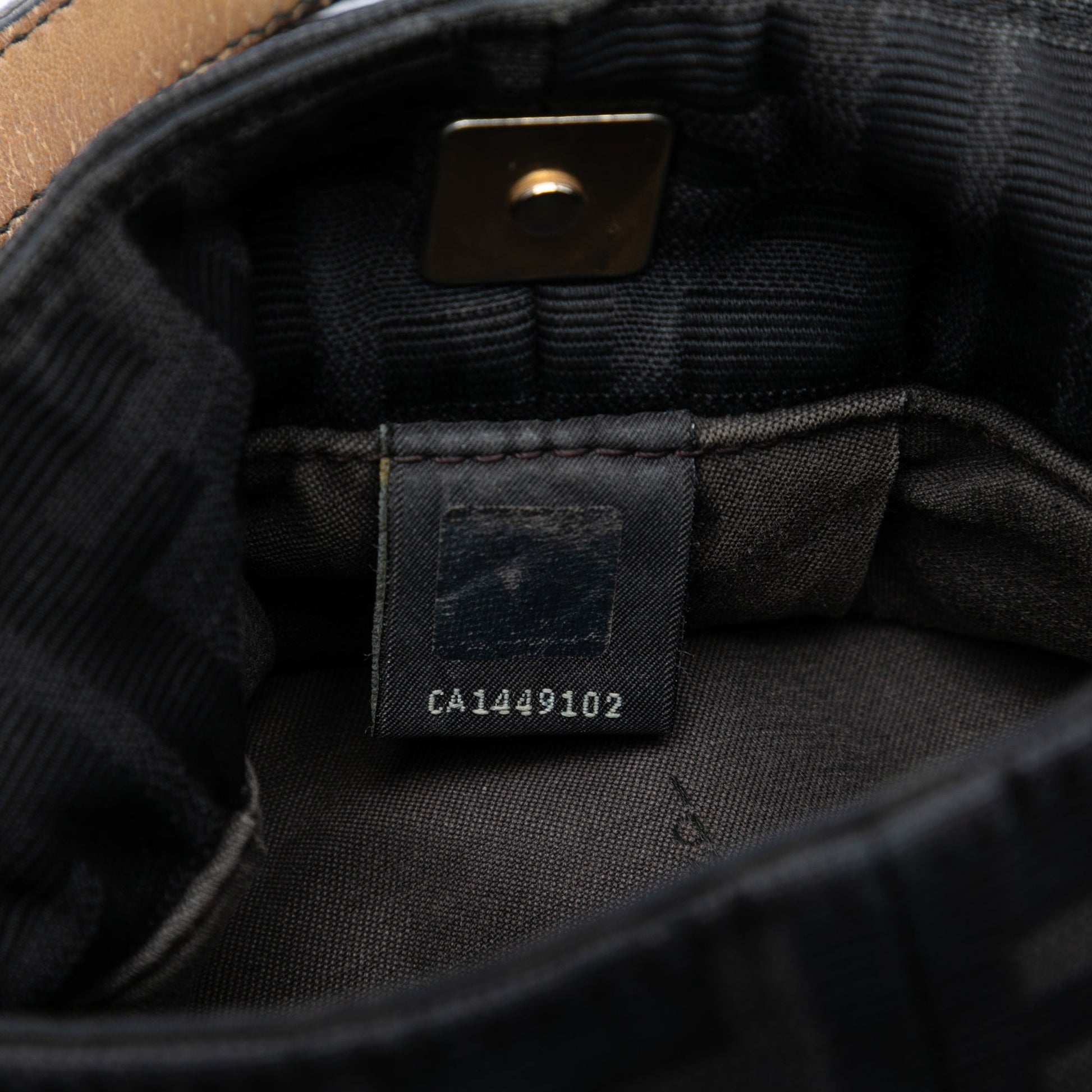 Mini Zucca Canvas Star Studded Chef Shoulder Bag