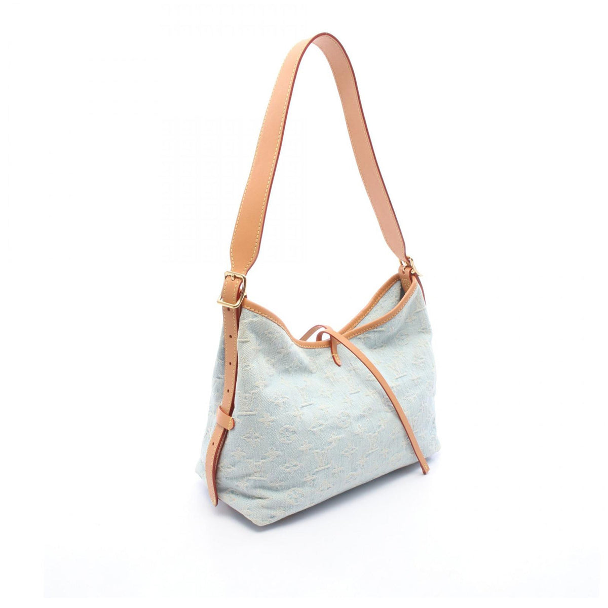 Louis Vuitton Monogram CarryAll Denim PM — Blue