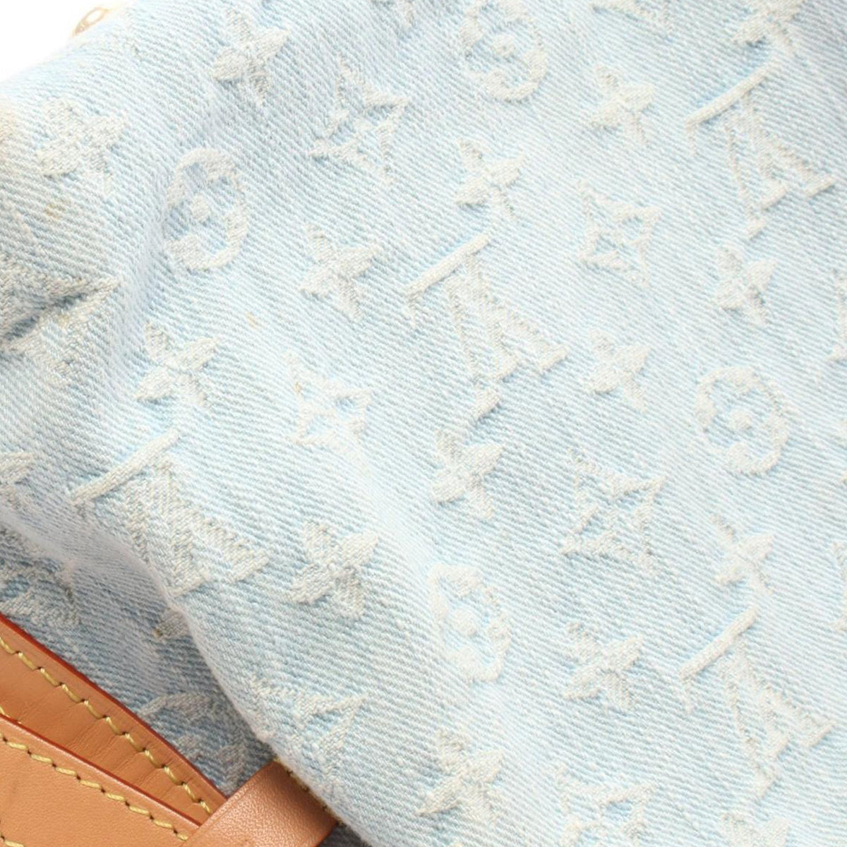 Louis Vuitton Monogram CarryAll Denim PM — Blue