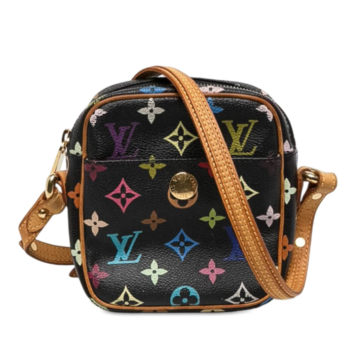 Louis Vuitton Monogram Multicolore Rift — Black