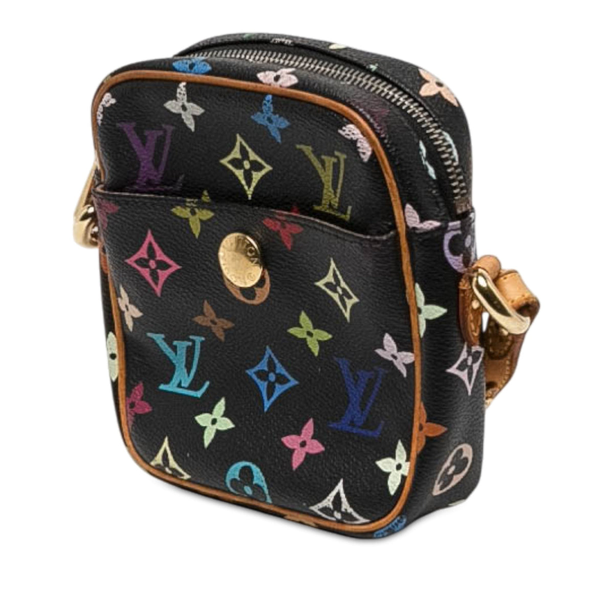 Louis Vuitton Monogram Multicolore Rift — Black