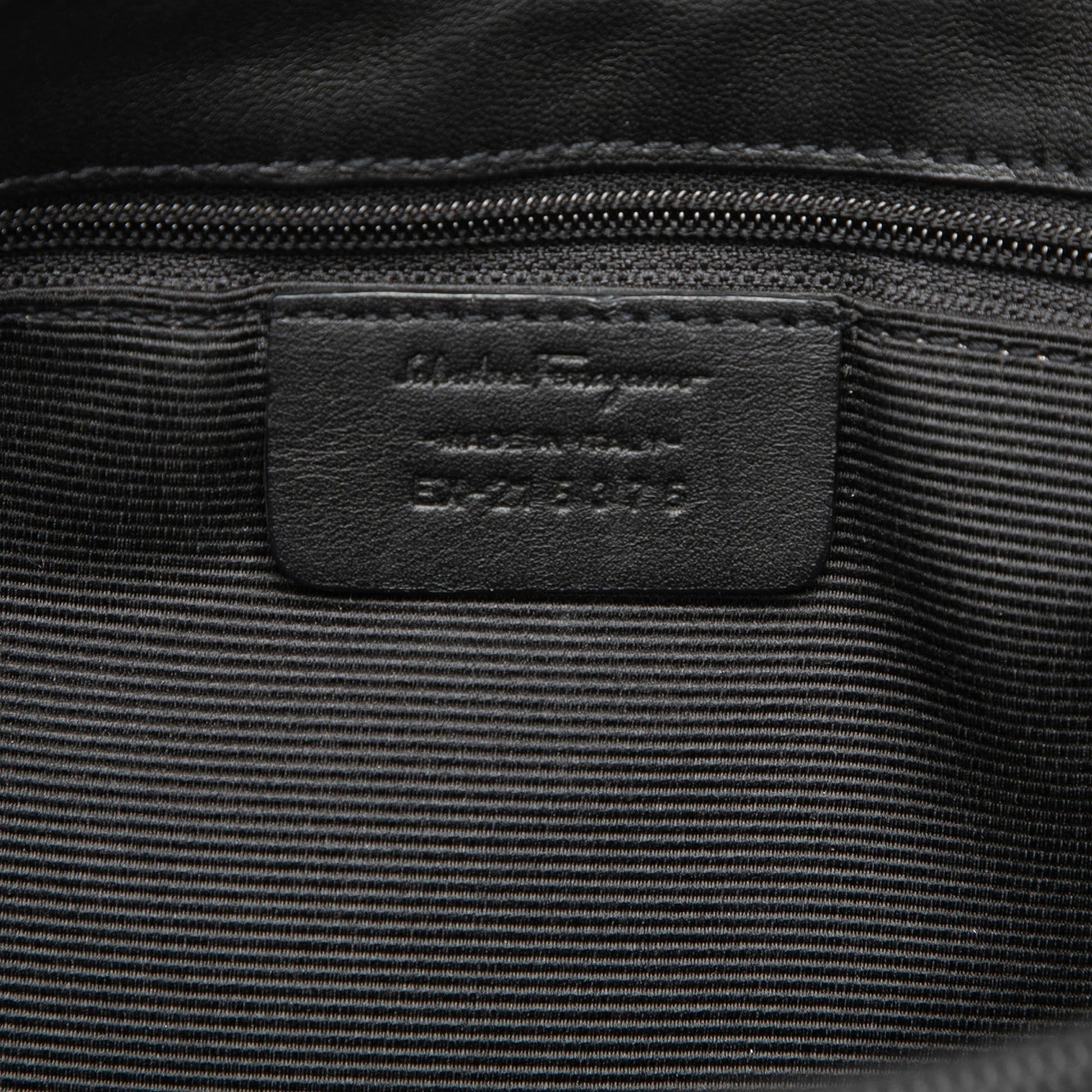 Ferragamo Gancini Canvas Tote